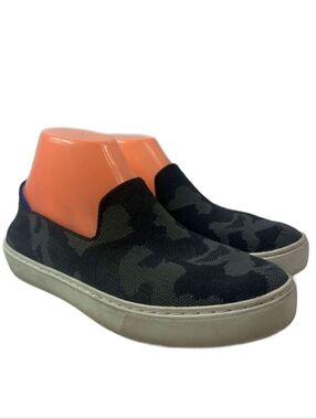 Rothys The Original Slip On Sneaker Camo Knit Women’s Comfort Shoes